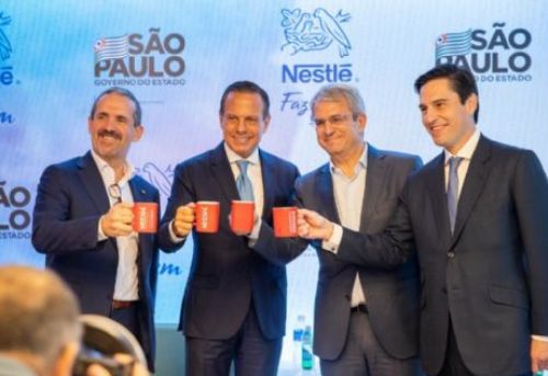 Governo paulista e Nestl fazem parceria para embalagens sustentveis e agronegcio