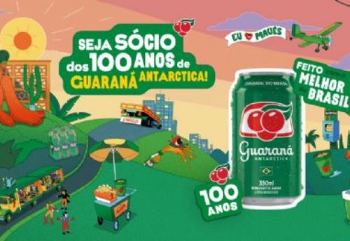 Guaran Antarctica faz 100 anos e busca interao dos consumidores