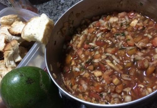 Fcil e gostoso o ceviche de merluza