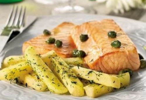 Salmo  belle meunire  delicioso e bem fcil de preparar