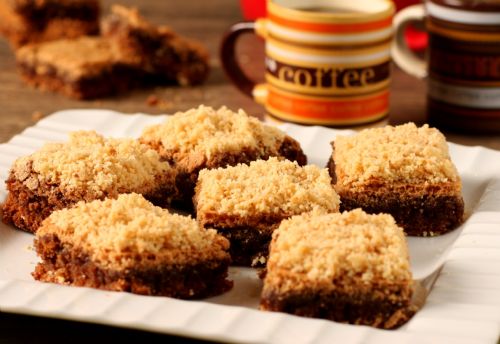 Brownie de caf com paoca  uma deliciosa opo