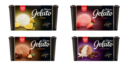 Kibon lana a linha Selees Gelato em quatro sabores