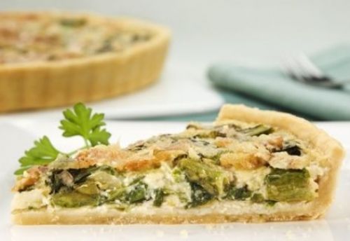 Faa esta deliciosa quiche de escarola e nozes